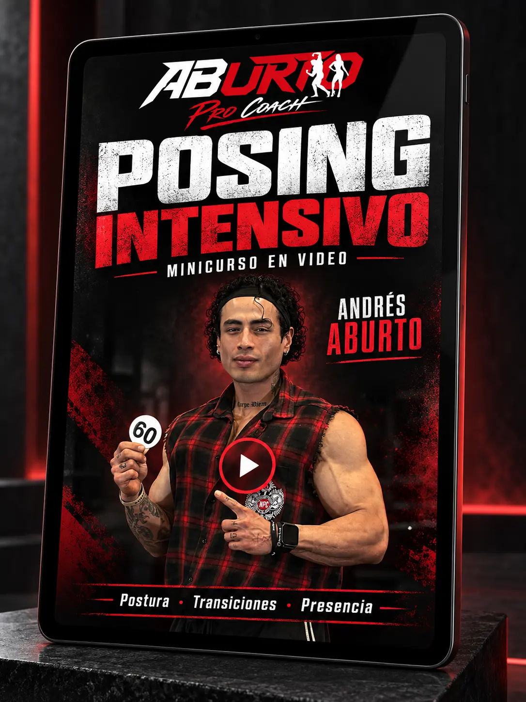 Portada del minicurso Posing intensivo