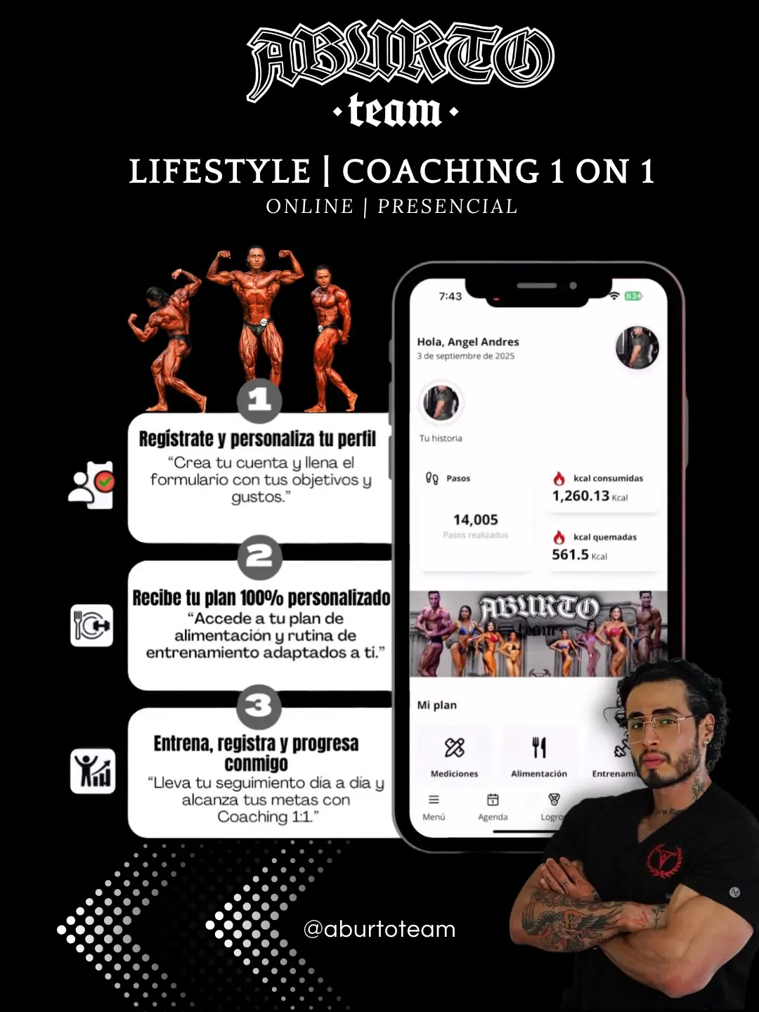 Coaching personalizado uno a uno con Andrés Aburto